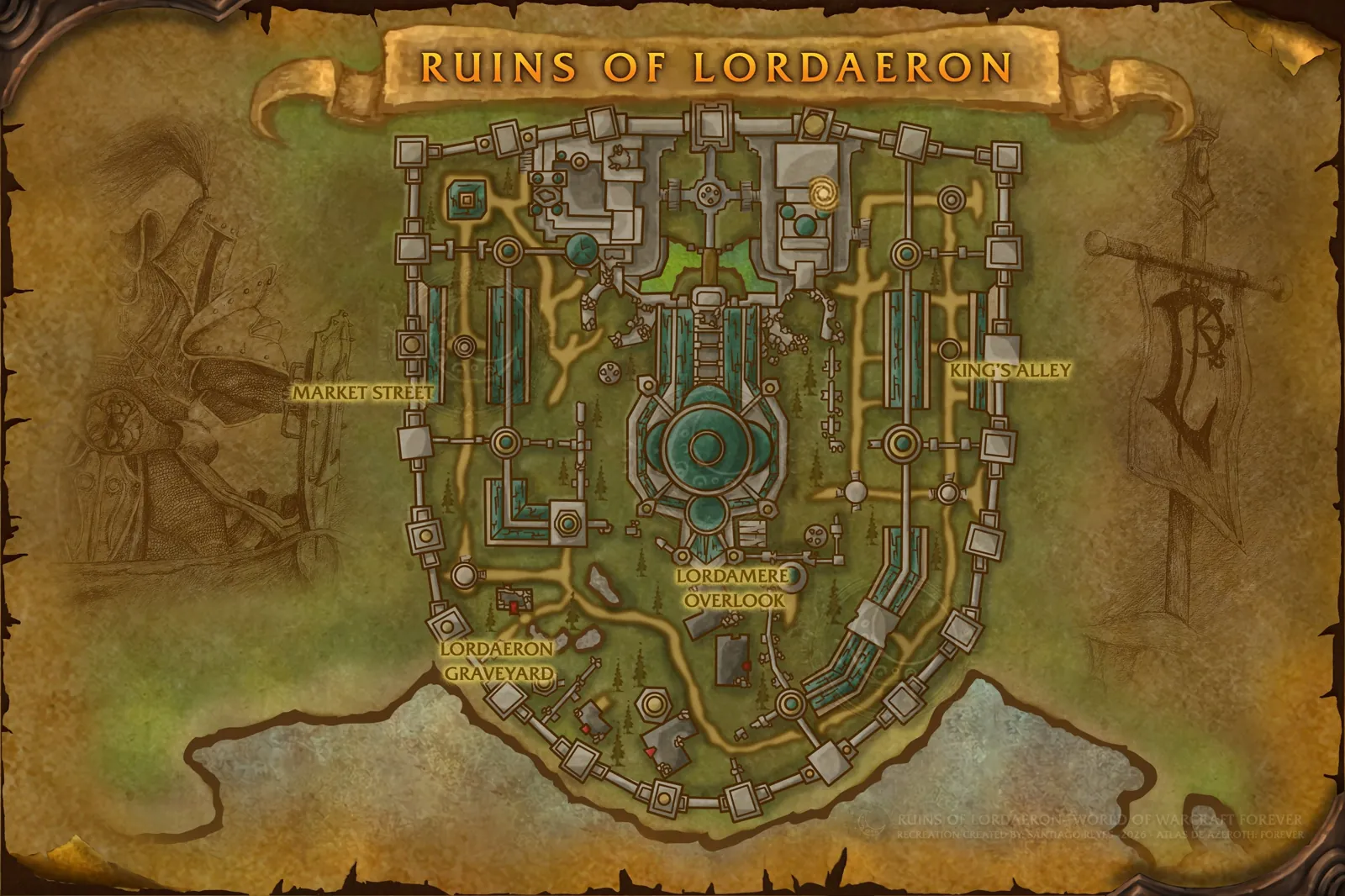 玩家自制洛丹伦废墟(Ruins of Lordaeron)副本地图 玩家自制洛丹伦废墟(Ruins of Lordaeron)副本地图